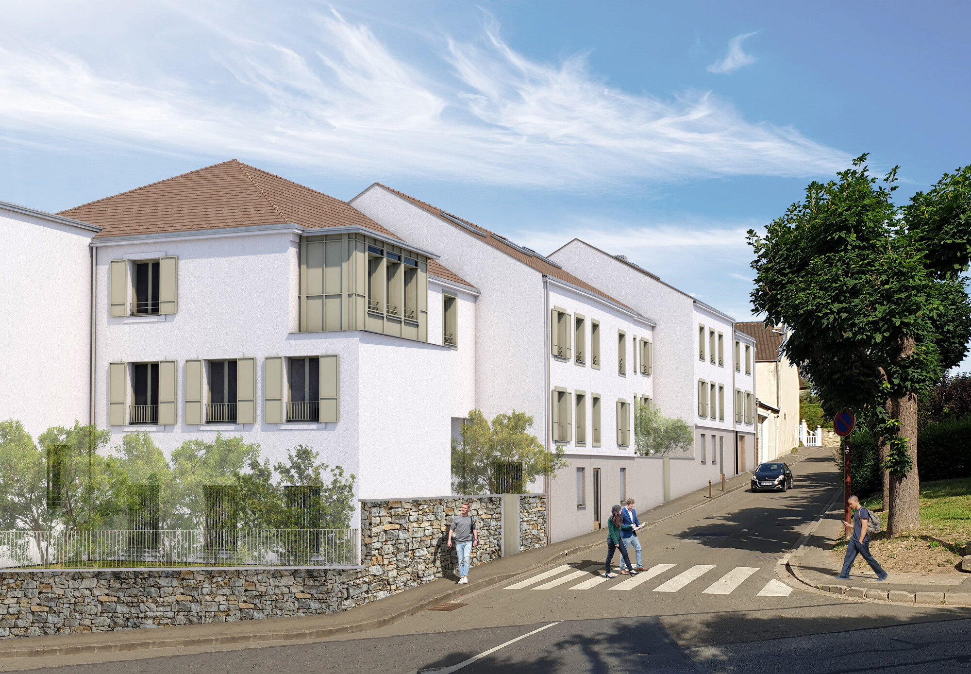 TRI-Pers 01 vue place des marronniers rendu V4-