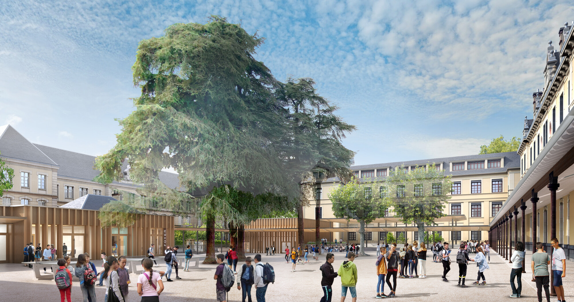 vue cour définitive